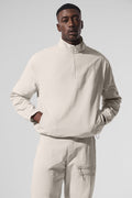 Light Weight Takeaway Track Pullover - Bone product image 1, provided for visual reference and product detail review