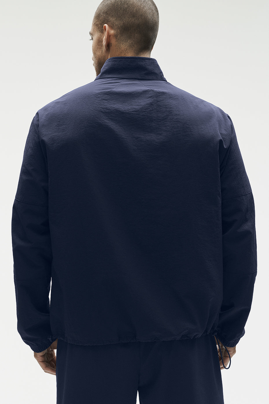 Light Weight Takeaway Track Pullover - Navy product image 3, provided for visual reference and product detail review