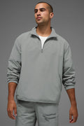Light Weight Takeaway Track Pullover - Lunar Grey product image 1, provided for visual reference and product detail review