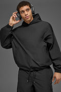 Axis Hooded Pullover - Black product image 1, provided for visual reference and product detail review