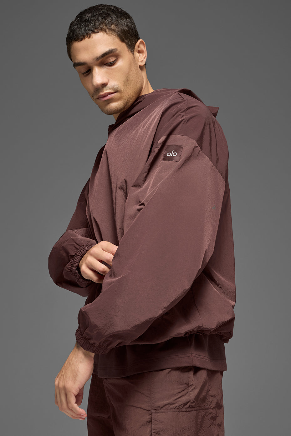 Axis Hooded Pullover - Brownstone product image 3, provided for visual reference and product detail review