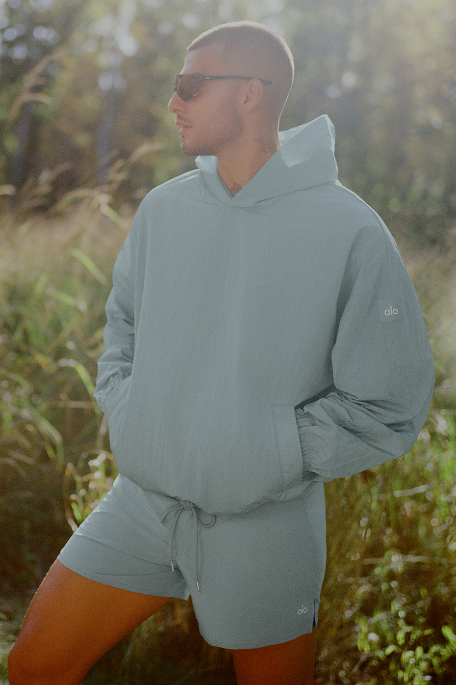 Axis Hooded Pullover - Desert Sage product image 1, provided for visual reference and product detail review