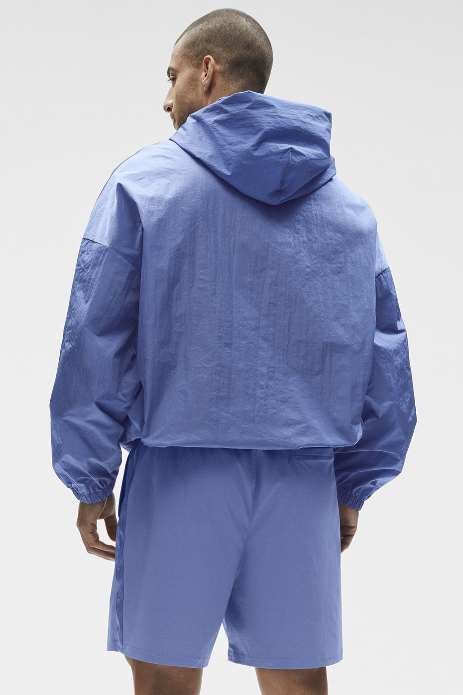 Axis Hooded Pullover - Provence Blue product image 2, provided for visual reference and product detail review