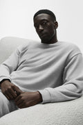 Chill Crew Neck Pullover - Athletic Heather Grey product image 1, provided for visual reference and product detail review