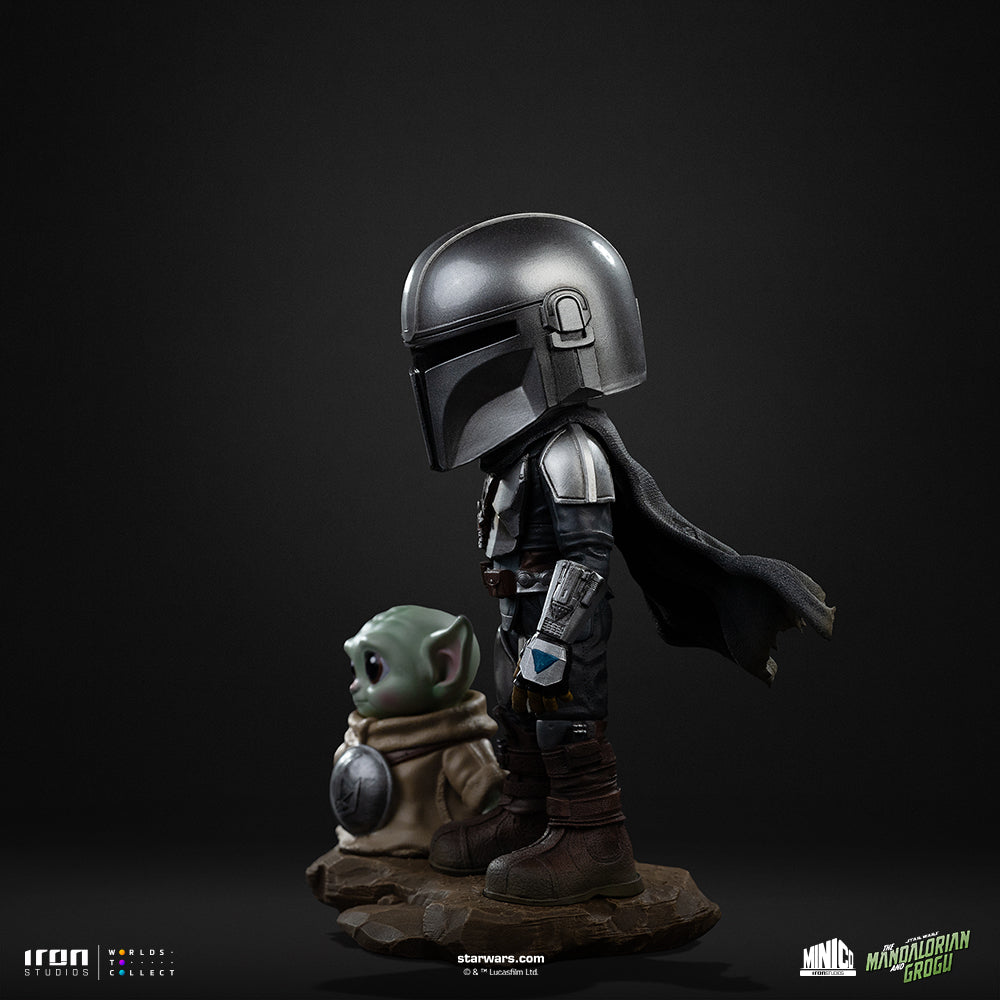 Mandalorian and Grogu Minico - Iron Studios product image 3, provided for visual reference and product detail review