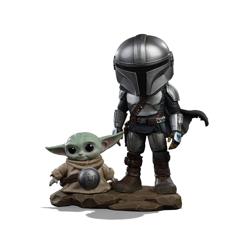 Mandalorian and Grogu Minico - Iron Studios product image 1, provided for visual reference and product detail review