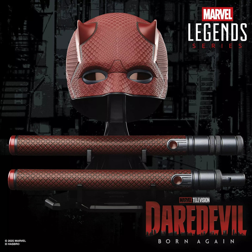 Marvel Legends Series Daredevil: Born Again Premium Roleplay Mask and Billy Club product image 5, provided for visual