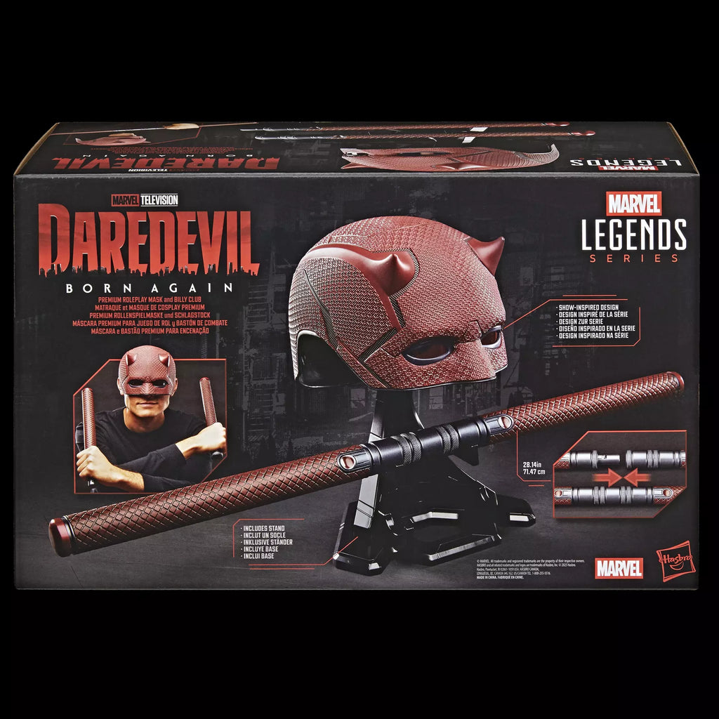 Marvel Legends Series Daredevil: Born Again Premium Roleplay Mask and Billy Club product image 8, provided for visual