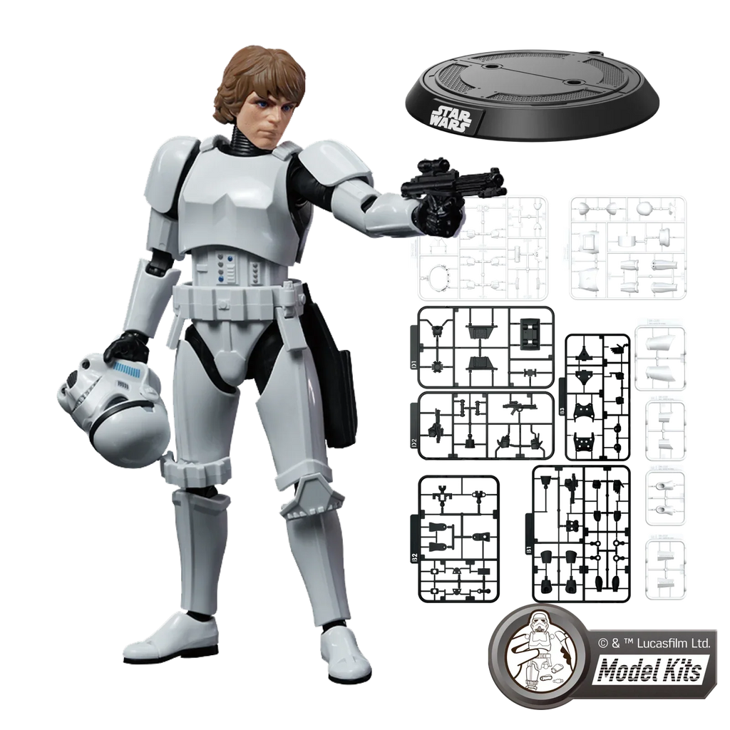 Star Wars: A New Hope™ Champion Class 04 Luke Skywalker™ Stormtrooper™ Disguise Version Model Kits | Blokees product image