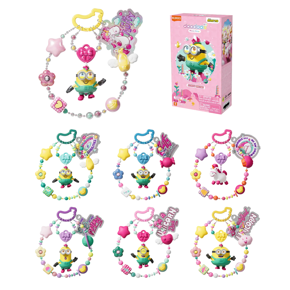 Blokees Minions daadoos Art Series 01 - Fluffy Dreams product image 1, provided for visual reference and product detail
