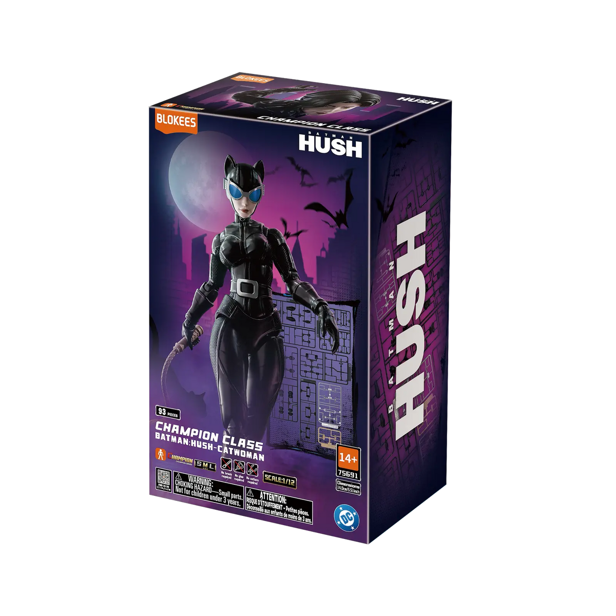 DC Champion Class 06 Batman: Hush - Catwoman | Blokees product image 4, provided for visual reference and product detail