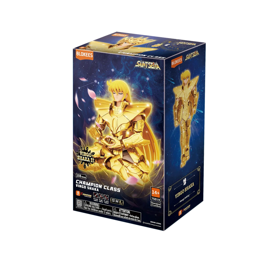 Saint Seiya Champion Class Virgo Shaka | Blokees product image 5, provided for visual reference and product detail review