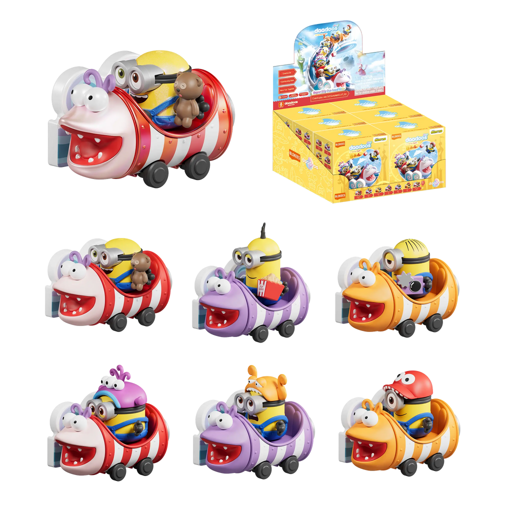 Blokees Minions daadoos Nest Series 01 - Super Silly Fun Land Ride product image 1, provided for visual reference and