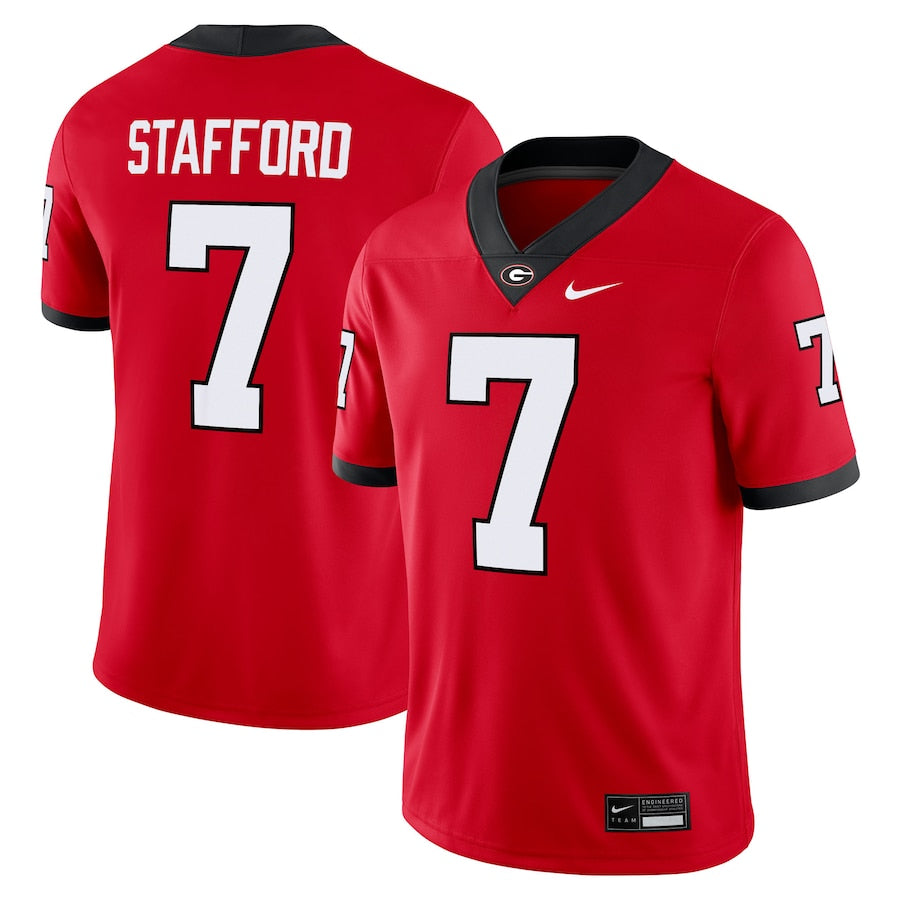 Matthew Stafford Georgia Bulldogs Home Jersey - Red product image 1
