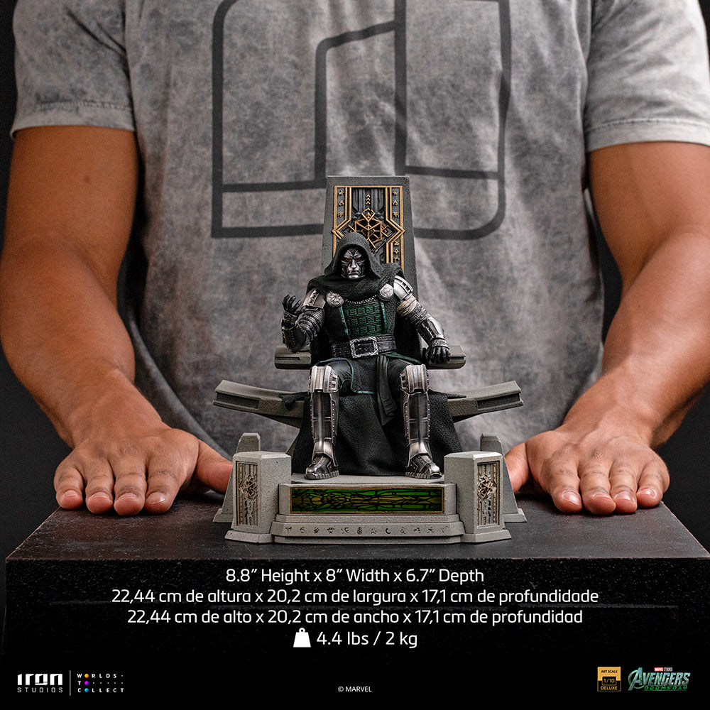 Pre-Order - Statue Doctor Doom on Throne - Avengers: Doomsday - Art Scale 1/10 - Iron Studios product image 5, provided for