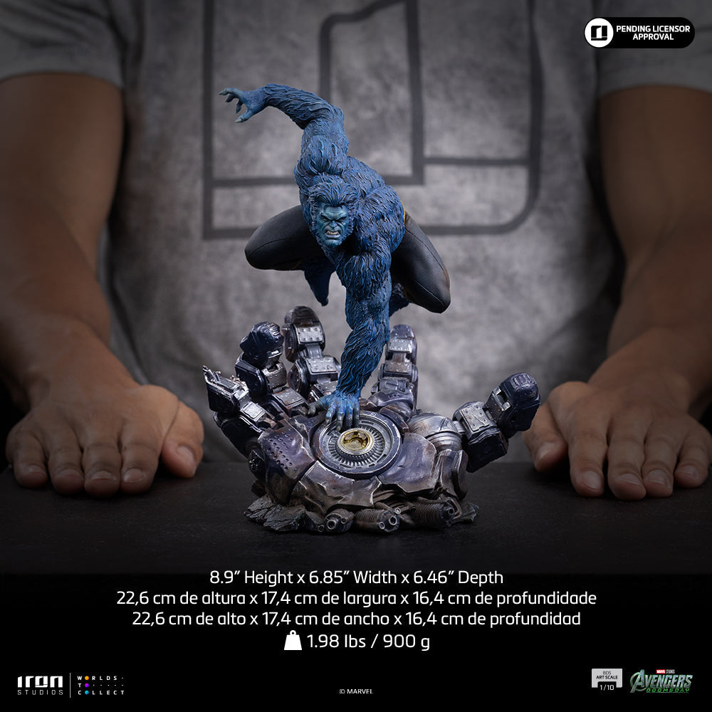 Pre-Order - Statue Beast - Avengers: Doomsday - BDS Art Scale 1/10 product image 13, provided for visual reference and