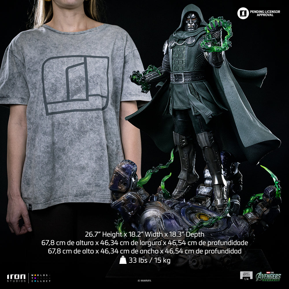 Pre-Order - Statue Doctor Doom - Avengers: Doomsday - Legacy Replica 1/4 - Iron Studios product image 20, provided for