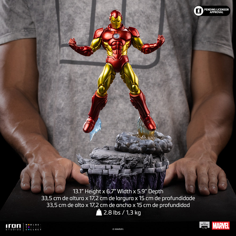 Pre-Order - Iron Man Deluxe - Infinity Gauntlet Diorama - BDS Art Scale 1/10 - Iron Studios product image 19, provided for