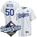 Mookie Betts Los Angeles Dodgers Home 2025 World Series product image 1