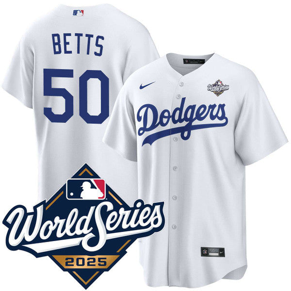 Mookie Betts Los Angeles Dodgers Home 2025 World Series product image 1