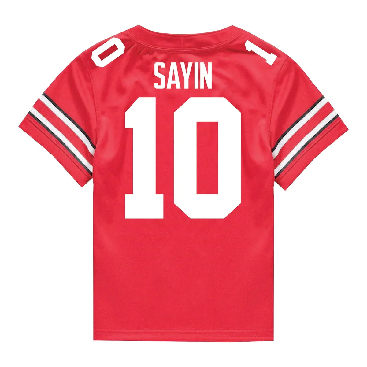 Julian Sayin Ohio State Buckeyes Jersey – Red product image 2