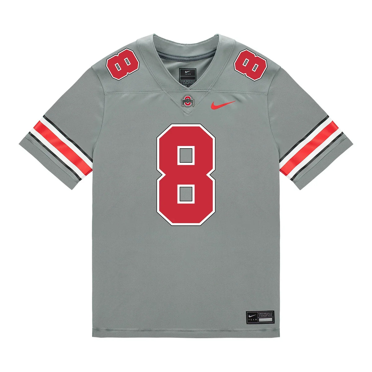 Arvell Reese Ohio State Buckeyes Jersey – Grey product image 2