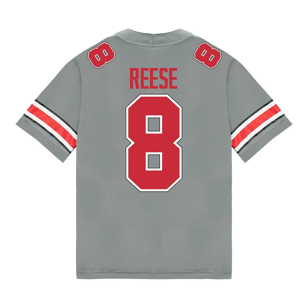 Arvell Reese Ohio State Buckeyes Jersey – Grey product image 1