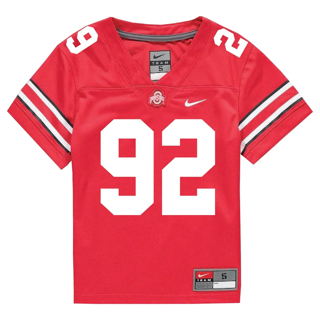 Caden Curry Ohio State Buckeyes Jersey – Red product image 2