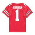 Davison Igbinosun Ohio State Buckeyes Jersey – Red product image 1