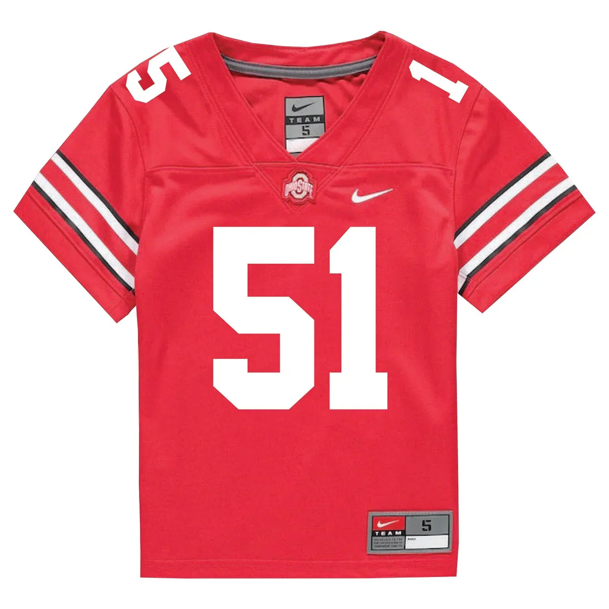 Luke Montgomery Ohio State Buckeyes Jersey – Red product image 2
