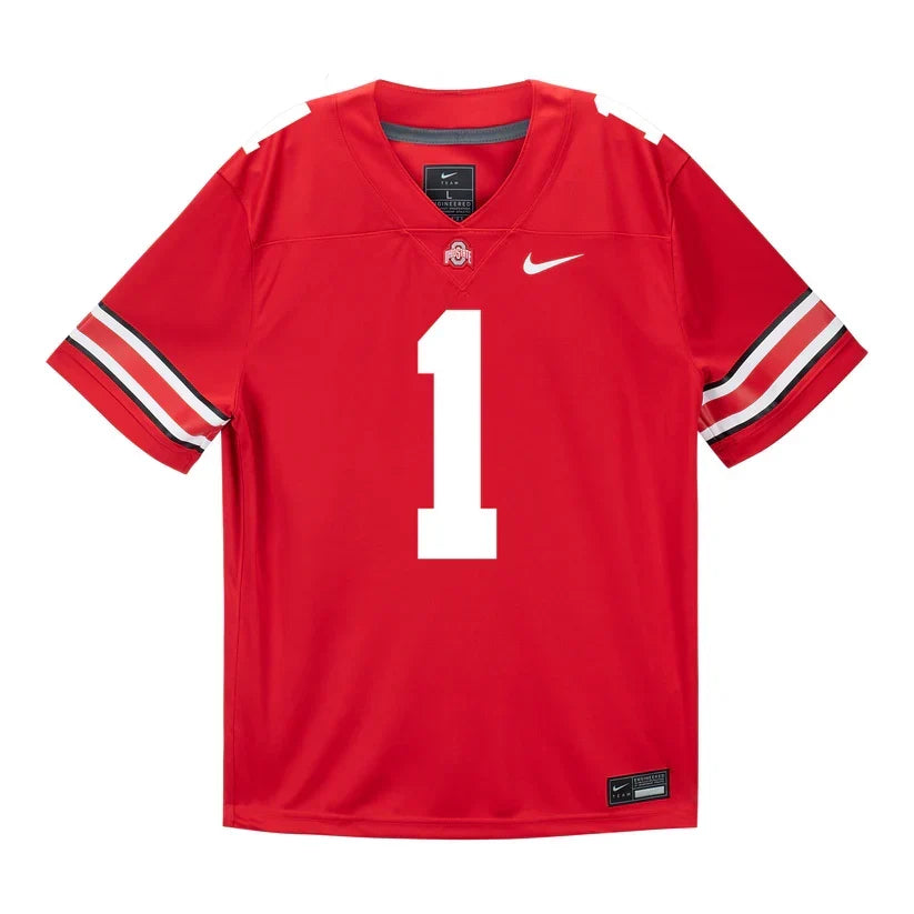 Brandon Inniss Ohio State Buckeyes Jersey – Red product image 2