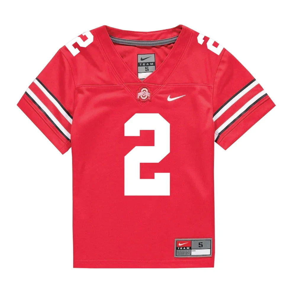 Caleb Downs Ohio State Buckeyes Jersey – Red product image 1
