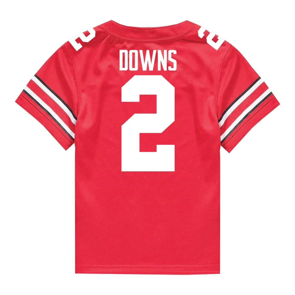 Caleb Downs Ohio State Buckeyes Jersey – Red product image 2