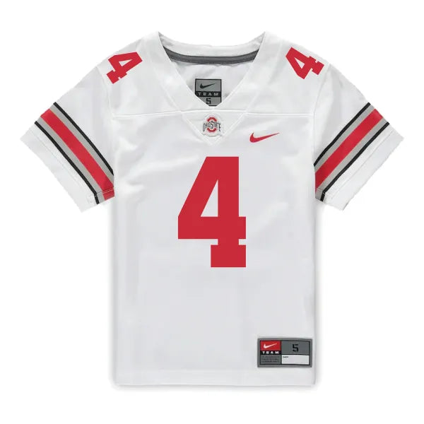 Jeremiah Smith Ohio State Buckeyes Jersey – White product image 2