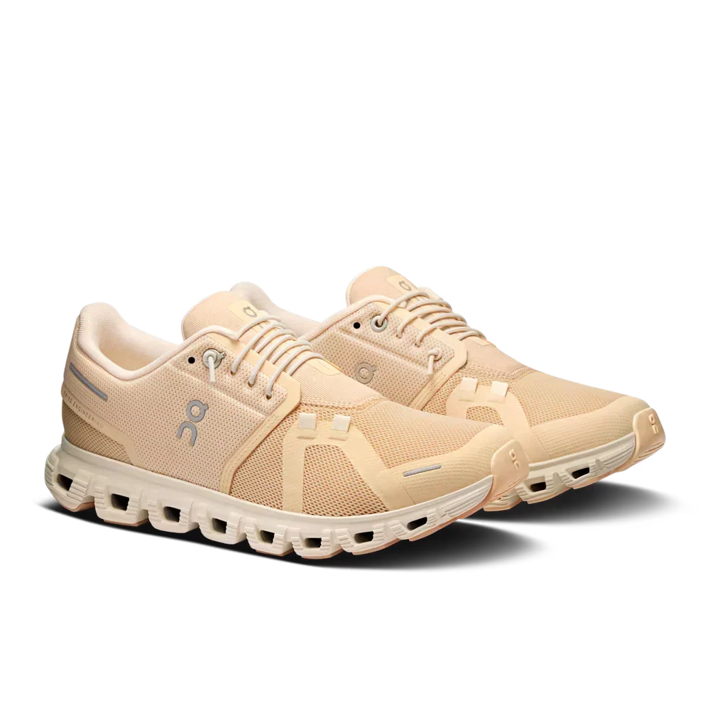 On Cloud 6 Blonde Dew Lifestyle Sneakers product image 2, provided for visual reference and product detail review