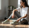 On Cloud 6 Caper Ice Lifestyle Sneakers product image 1, provided for visual reference and product detail review