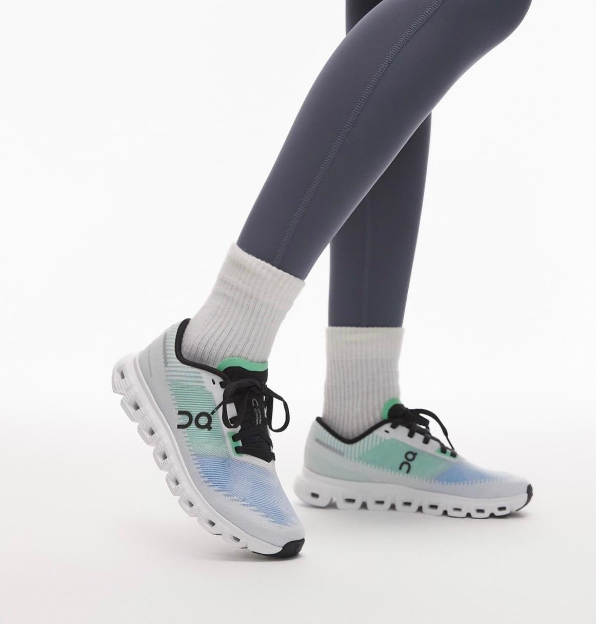 On Cloud 6 Push Horizon Honeydew Lifestyle Sneakers product image 6, provided for visual reference and product detail review