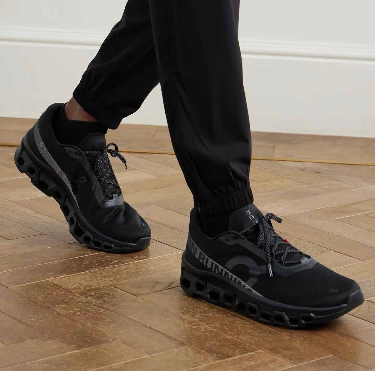 On Cloudmonster 2 Black Eclipse Running Shoes product image 4, provided for visual reference and product detail review