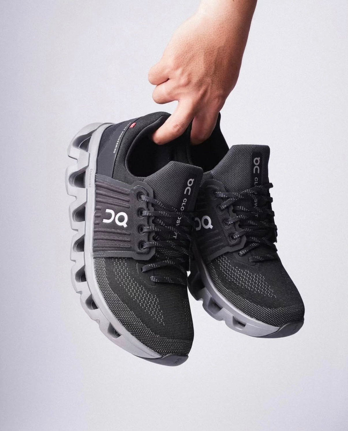 On Cloudswift 4 AD Black Rock Running Shoes product image 6, provided for visual reference and product detail review