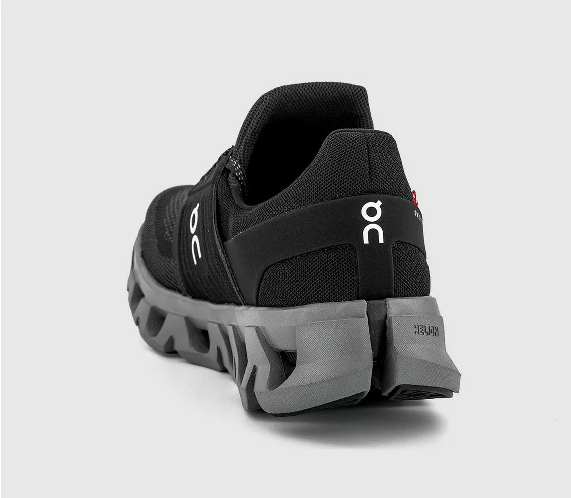 On Cloudswift 4 AD Black Rock Running Shoes product image 3, provided for visual reference and product detail review