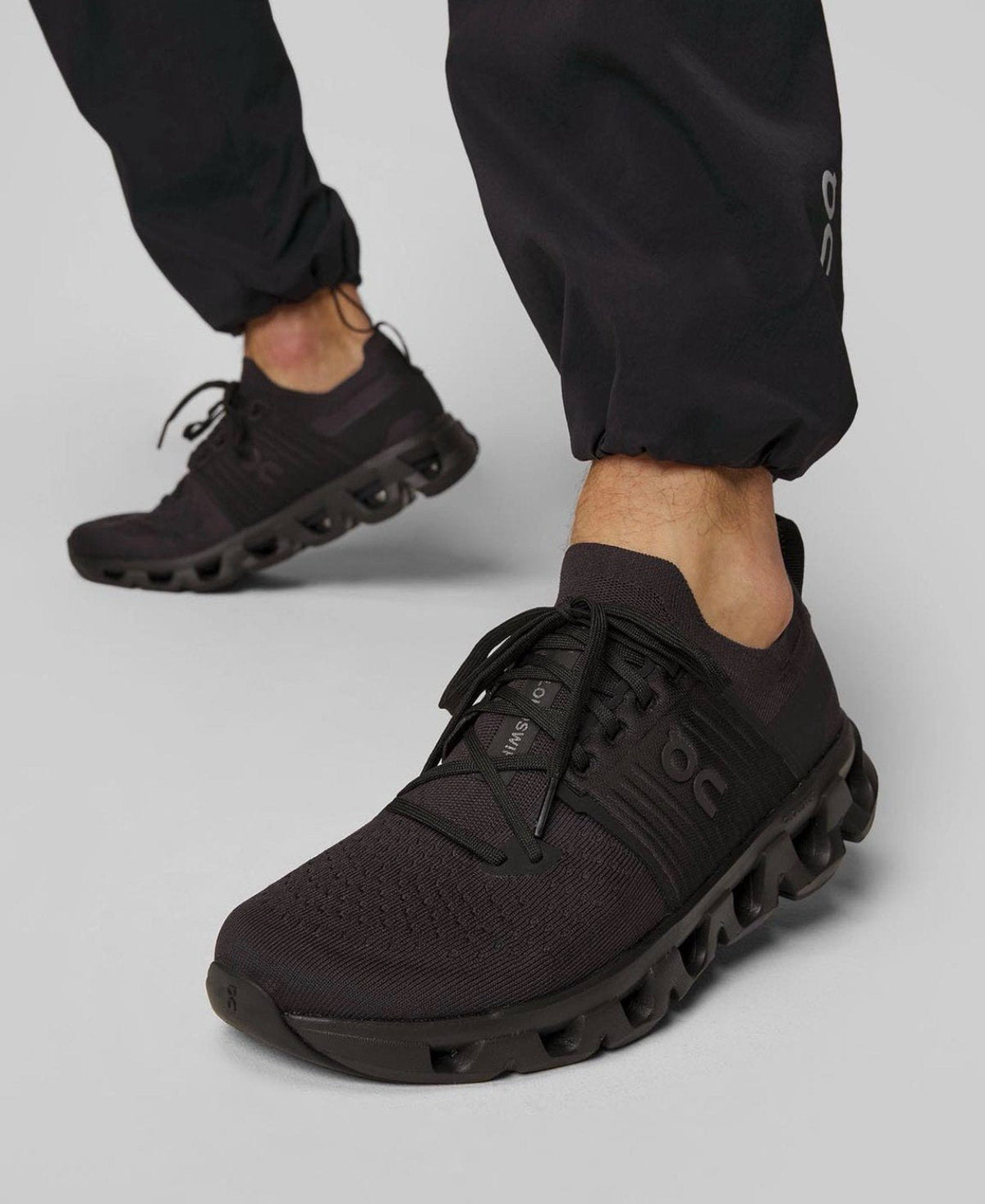 On Cloudswift 4 Black Eclipse Running Shoes product image 5, provided for visual reference and product detail review
