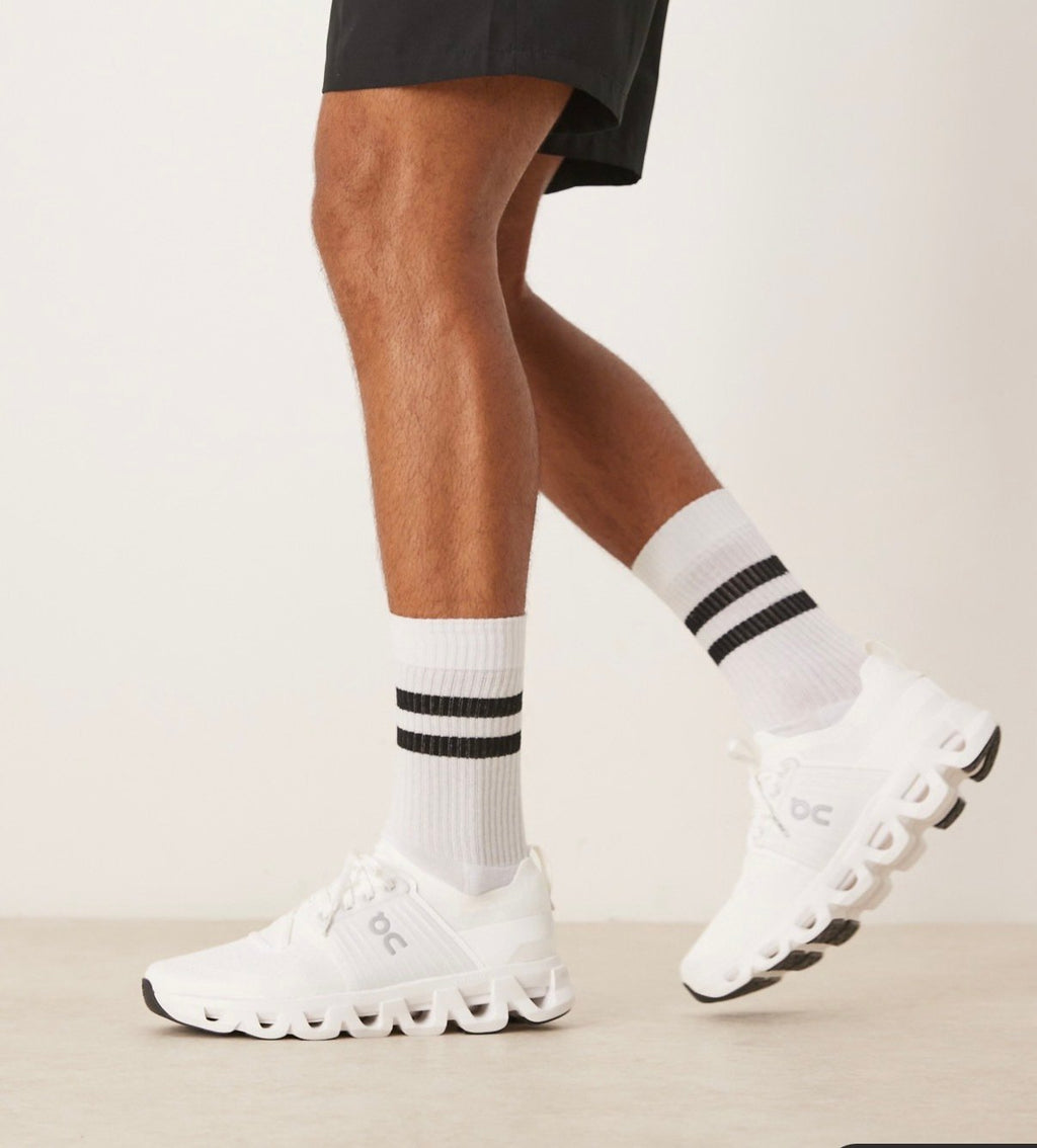 On Cloudswift 4 White Running Shoes product image 4, provided for visual reference and product detail review