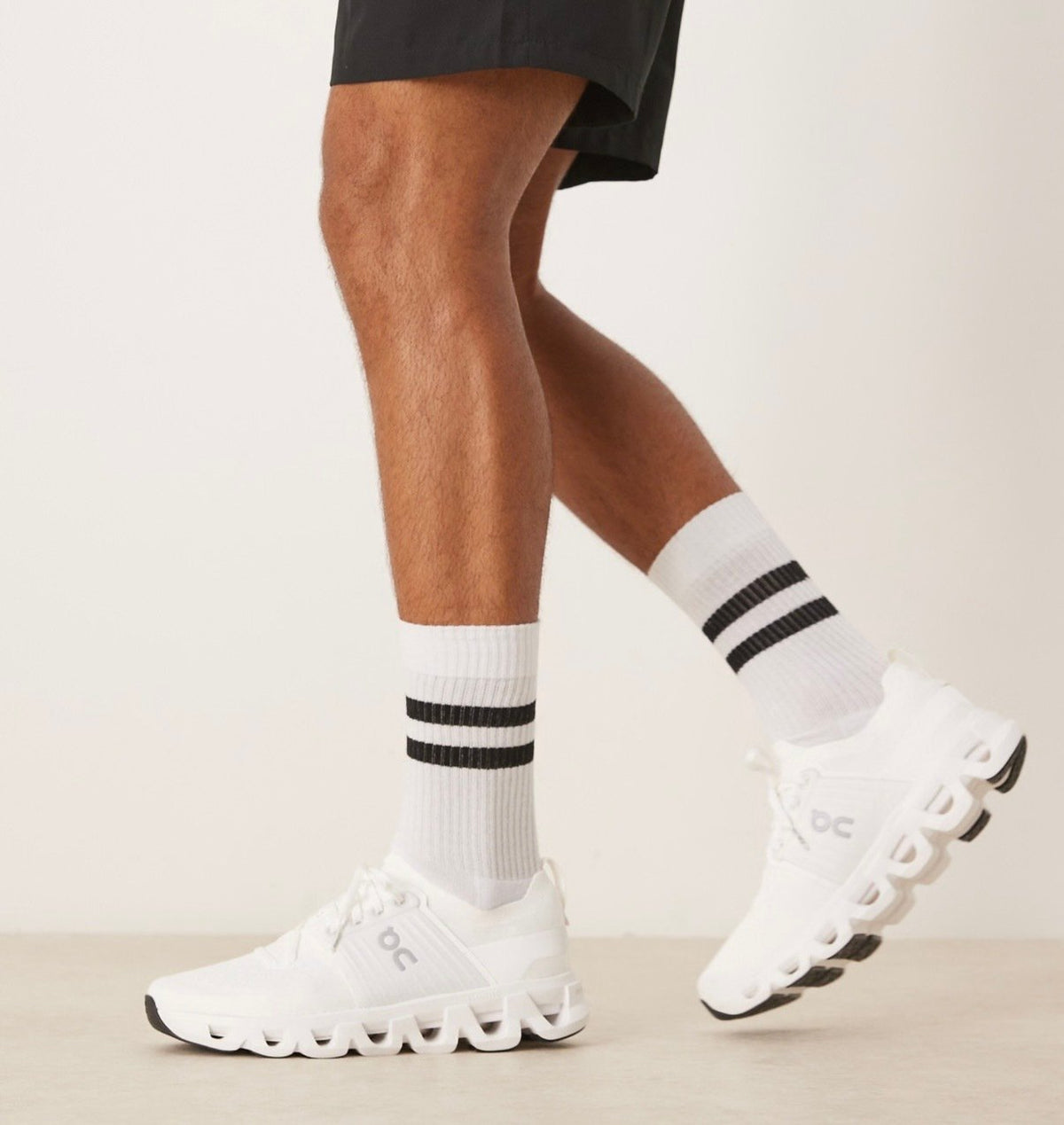On Cloudswift 4 White Running Shoes product image 5, provided for visual reference and product detail review