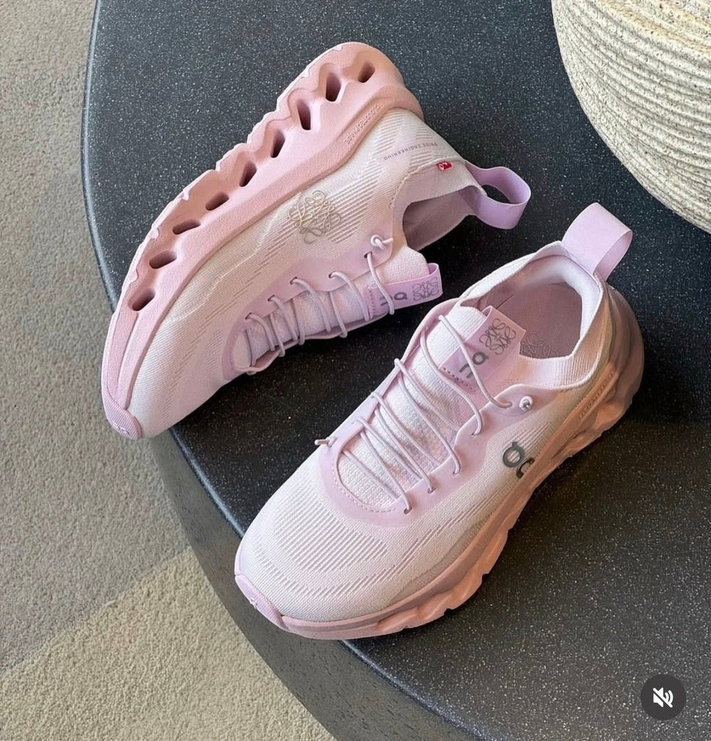 LOEWE x On Cloudtilt Pale Pink Lifestyle Sneakers product image 1, provided for visual reference and product detail review
