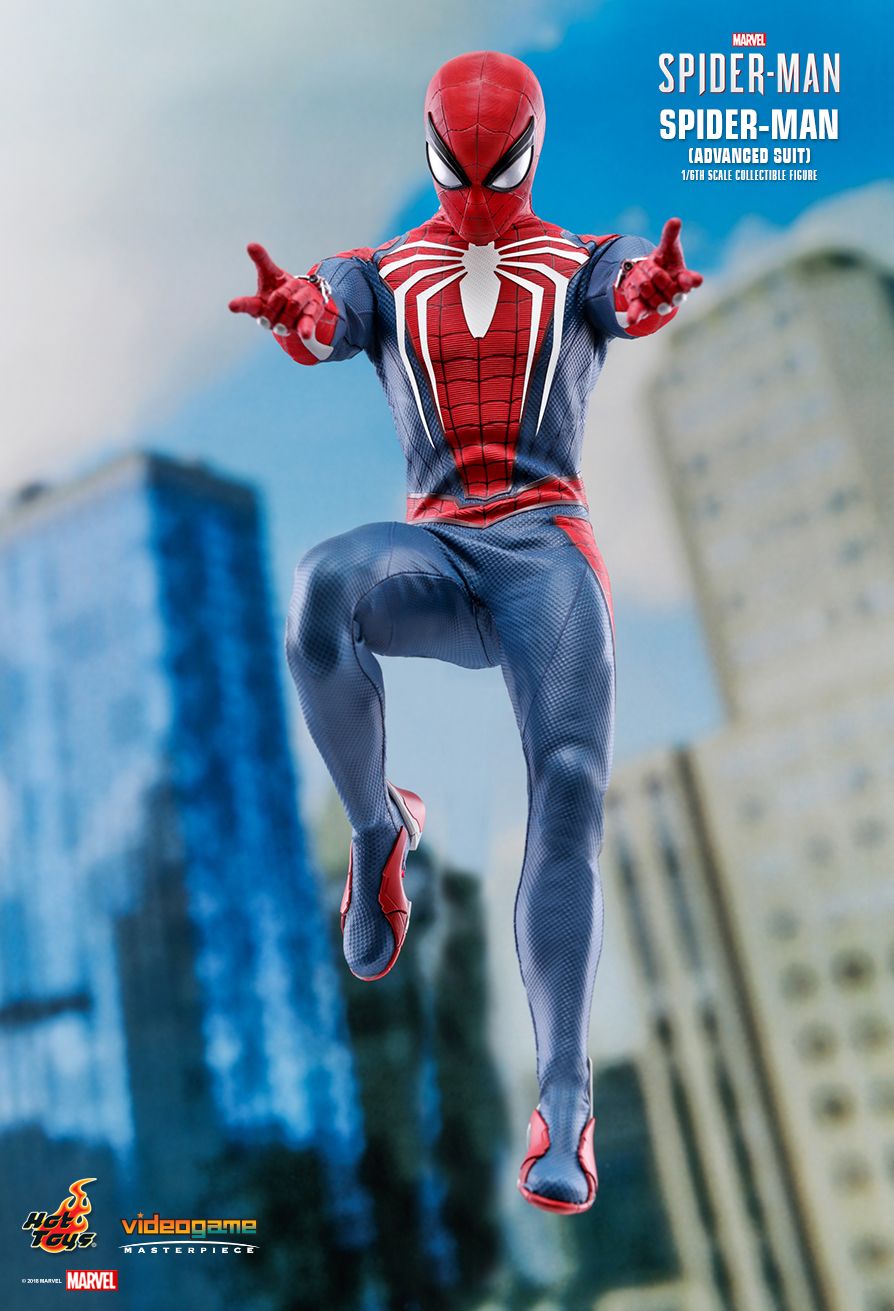 Hot Toys Spider-Man (Advanced Suit Version) 1/6 Scale Action Figure product image 2, provided for visual reference and