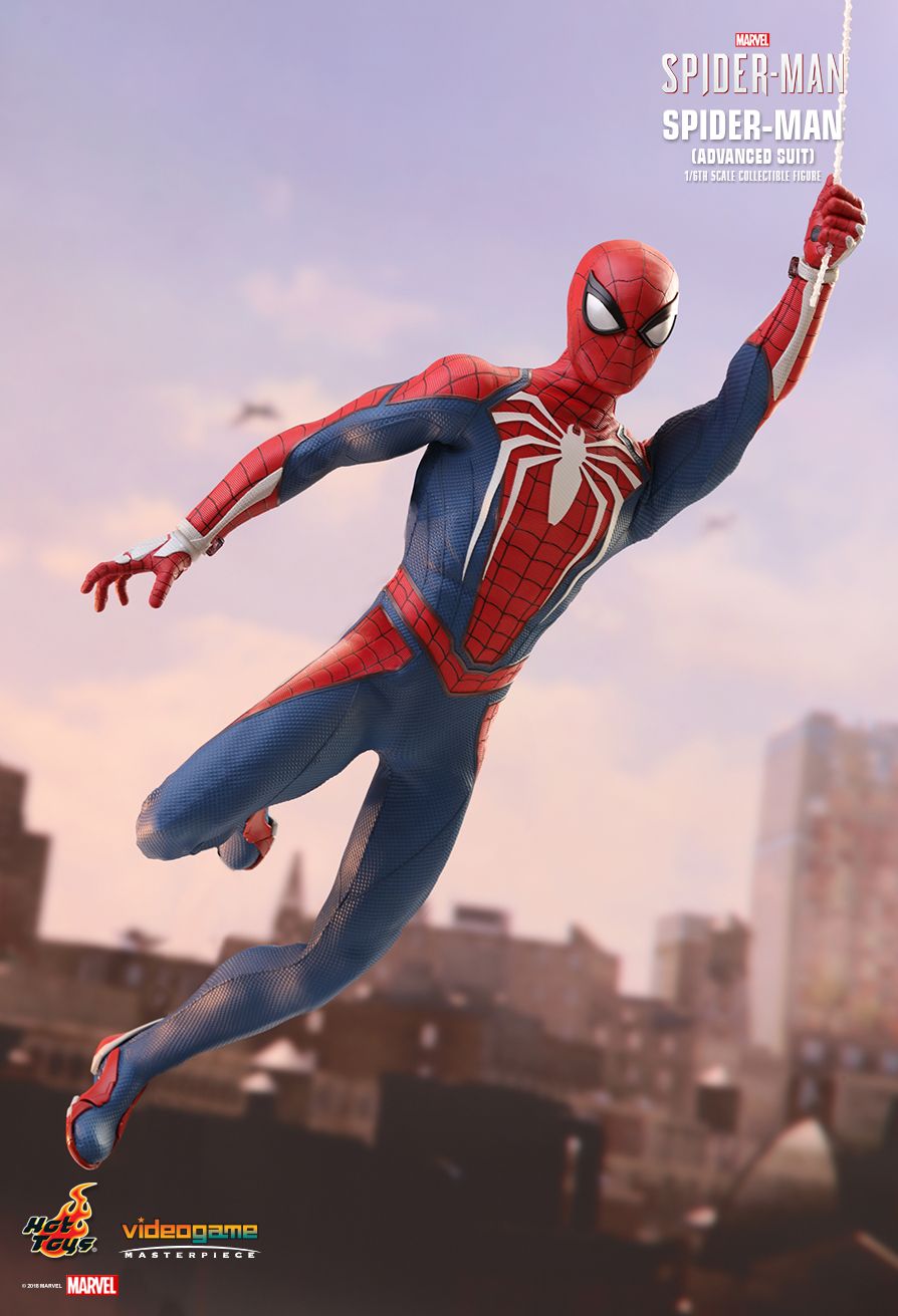 Hot Toys Spider-Man (Advanced Suit Version) 1/6 Scale Action Figure product image 7, provided for visual reference and