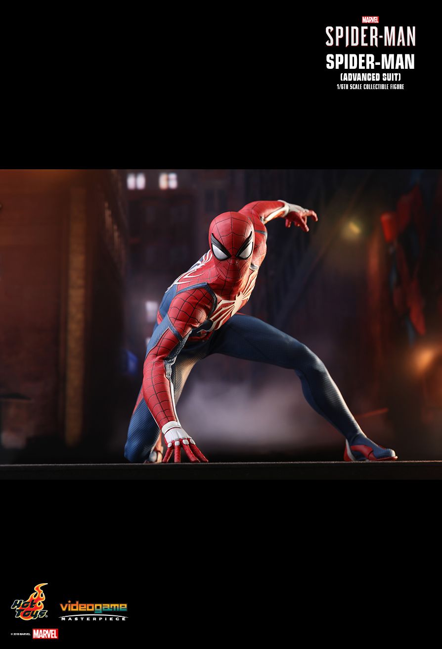 Hot Toys Spider-Man (Advanced Suit Version) 1/6 Scale Action Figure product image 8, provided for visual reference and