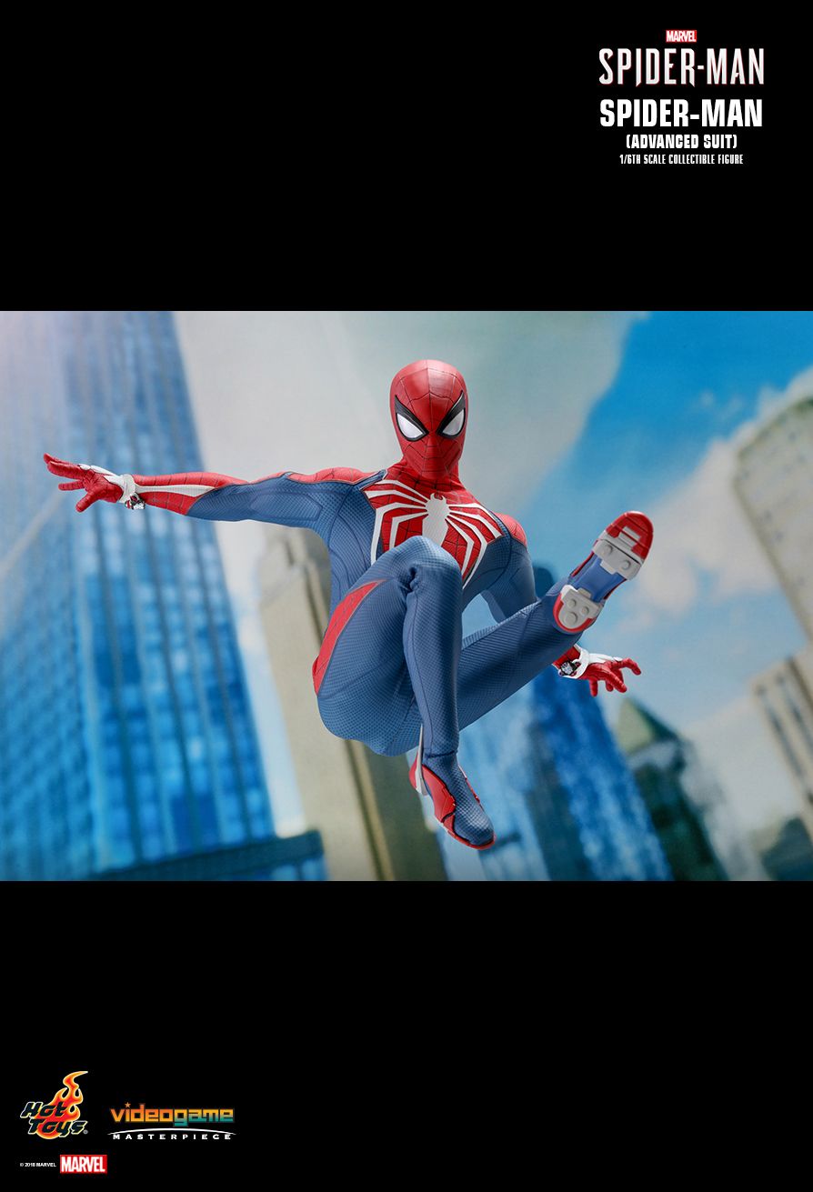 Hot Toys Spider-Man (Advanced Suit Version) 1/6 Scale Action Figure product image 10, provided for visual reference and