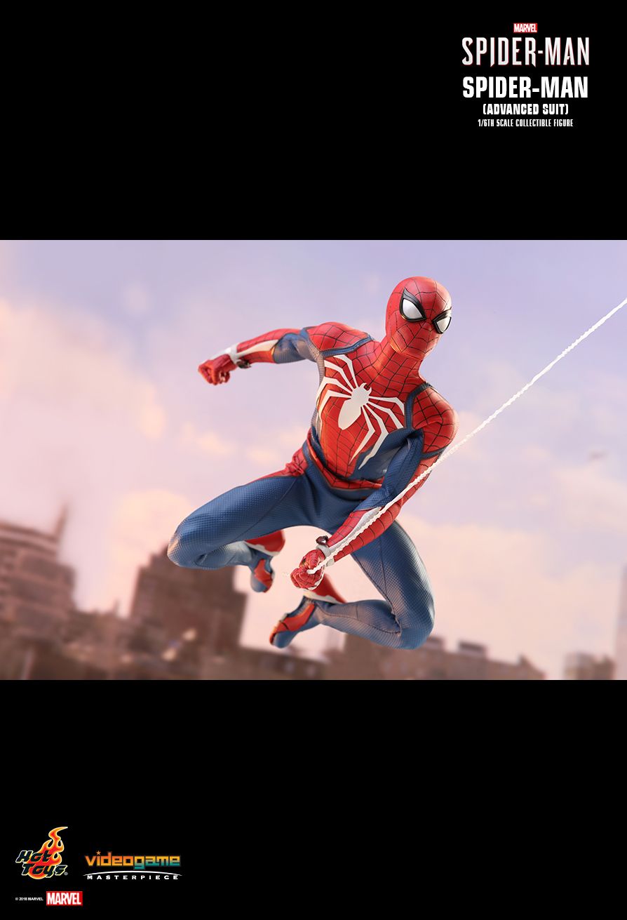 Hot Toys Spider-Man (Advanced Suit Version) 1/6 Scale Action Figure product image 5, provided for visual reference and