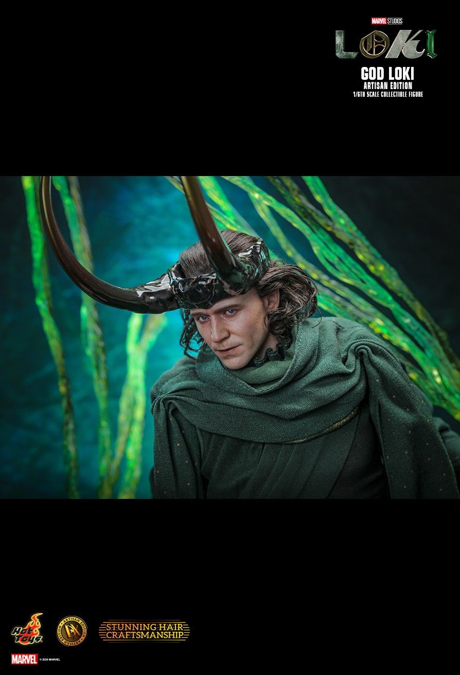 Hot Toys God Loki (Artisan Edition) 1/6 Scale Action Figure product image 11, provided for visual reference and product